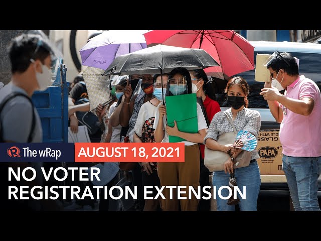 Groups troop to Comelec office to demand extension of voter registration