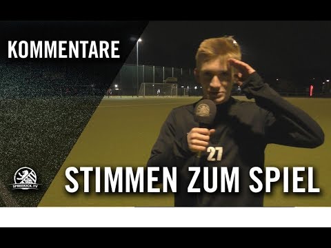 Die Stimmen zum Spiel | Steglitzer SC Südwest U17 - Frohnauer SC U17 (Achtelfinale, Nike Youth Cup)