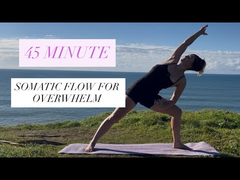 45 Minute Somatic Flow For Overwhelm // All Levels // The Kirsty Way