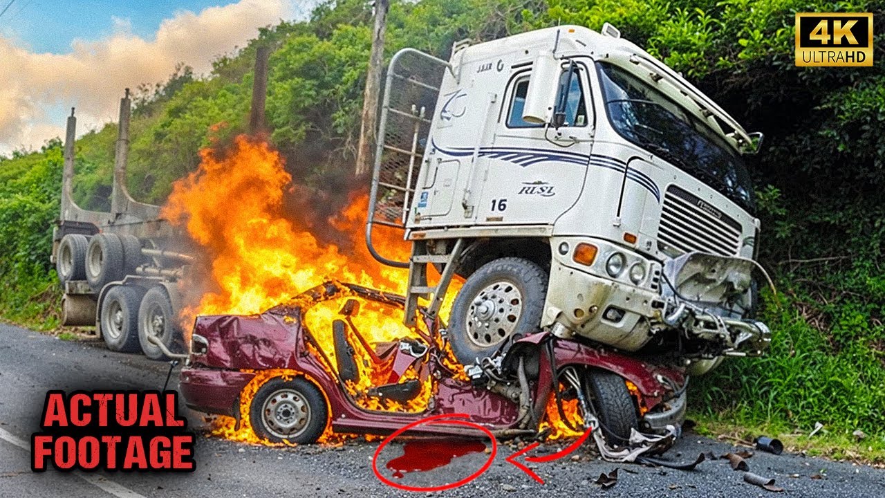 6 Most HORRIFYING Truck Car Crash Deaths Ever Recorded...