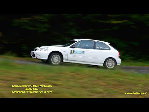 Adam Florkiewicz / Albert Florkiewicz - Honda Civic - SUPER SPRINT STRASZYDLE 01-10-2022
