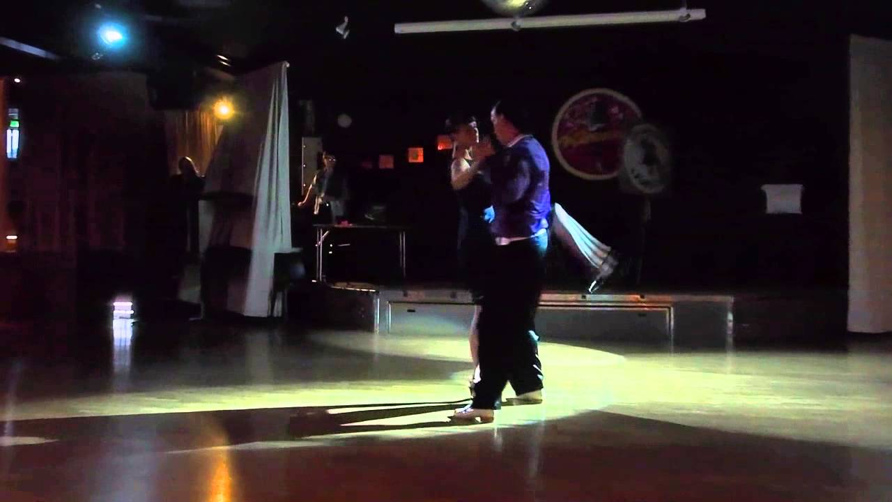 Pino Dangiola & Gilda Stillbäck Tango performance at Joensuu Dance Week 2014