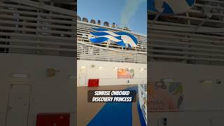 Sunrise onboard @princesscruises Discovery Princess as we arrive into Eden 🇦🇺