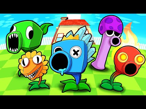 RAINBOW FRIEND PLANTS VS ZOMBIES!?