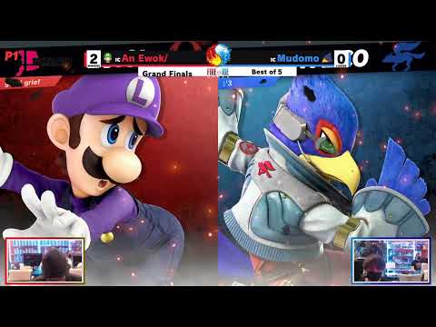 An Ewok\ (Luigi) vs Mudomo (Falco) -  Grand Final  - Fire & Ice #28