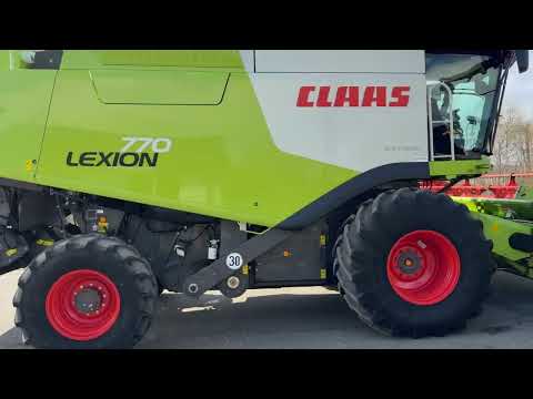 Video: Claas Lexion 770 mejetærsker 1