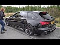 1052HP Audi RS6 Avant C8 STAGE X MMS Power Division - Revs, Drag Racing, Accelerations!