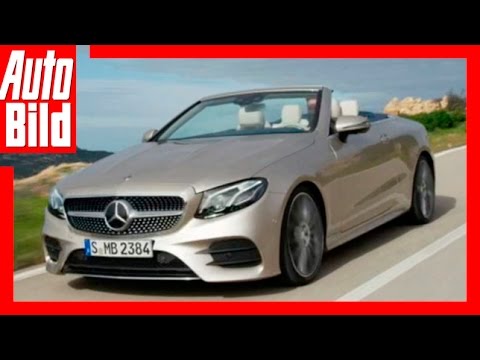 Mercedes E-Class Cabriolet (2017) Details