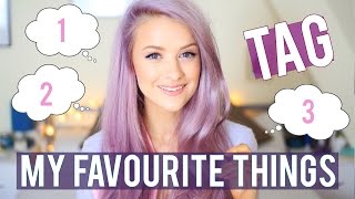 A Few of My Favourite Things TAG | Inthefrow