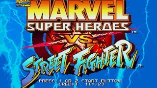Marvel Super Heroes vs. Street Fighter - Capcom 1997