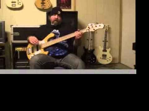 John Dees talking about the Dawg 5 Bass from Bootleg Guitars/Jon Hill