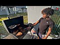 LIL MIKE GRILLED STEAK FOR THE FIRST TIME GONE WRONG