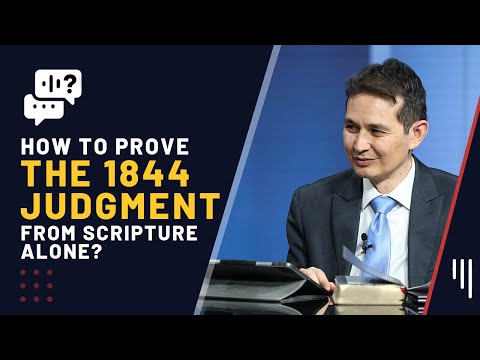 How to prove the 1844 judgment from Scripture alone? | I'd Like to Know - Pastor Stephen Bohr