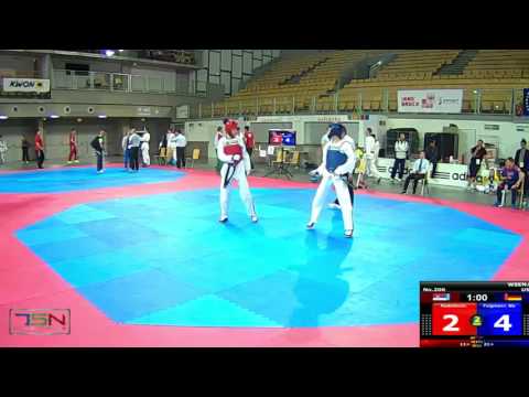 206-Folgmann, Madeline (GER) vs Radmilovic, Aleksandra (SRB) 6-2