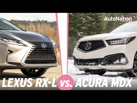 2019 Acura MDX vs 2019 RX-L: Which is Best? #autonationdrive