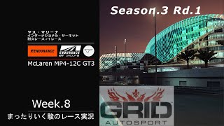 【GRID Autosport】まったりいく駿のレース実況 Week.8【ゆっくり実況】