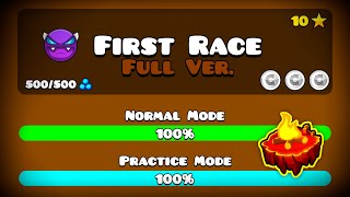 FIRST RACE FULL VERSION! BY: CACHALOTGD (Full HD) || Geometry Dash 2.204