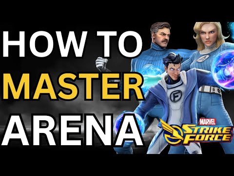 THE ONLY 4 TEAMS YOU NEED TO BEAT EVERYTHING | ARENA | MARVEL Strike Force | MSF