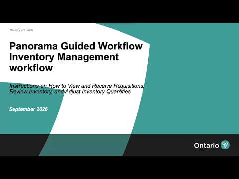 View and Receive Requisitions