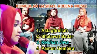Download lagu KUMPULAN ADEENA MUSIC QASIDAH COVER TERLARIS 2021 mp3