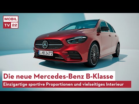 The Mercedes-Benz B-Class (2023): Unique sporty proportions - highlights & information | Preview