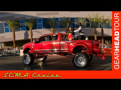 SEMA Car Cruise 2022