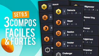 SET 9.5 TFT : 3 COMPOS FACILES ET FORTES POUR BIEN DÉBUTER