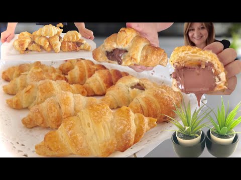 CORNETTI DEL BAR 🥐 fatti in casa meglio del BAR 🥐 facili e veloci SOLO 2 INGREDIENTI