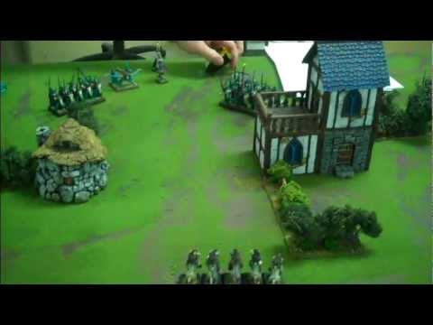 High Elves vs Vampire Counts 01- Defense of Briarton