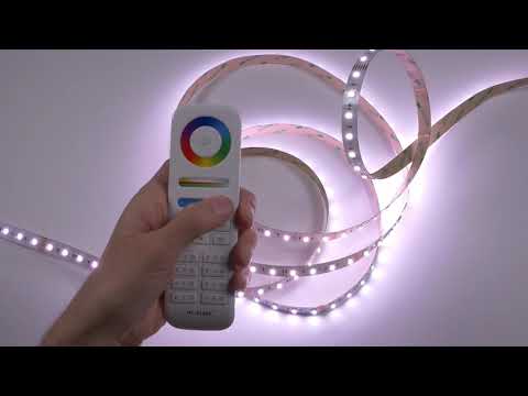 2.4G пульт д/у Mi-light FUT089 для контроллеров RGB+CCT Miboxer Mi-light 8-ми зонный диапазон 30 метров - фото 1 - id-p2128506910