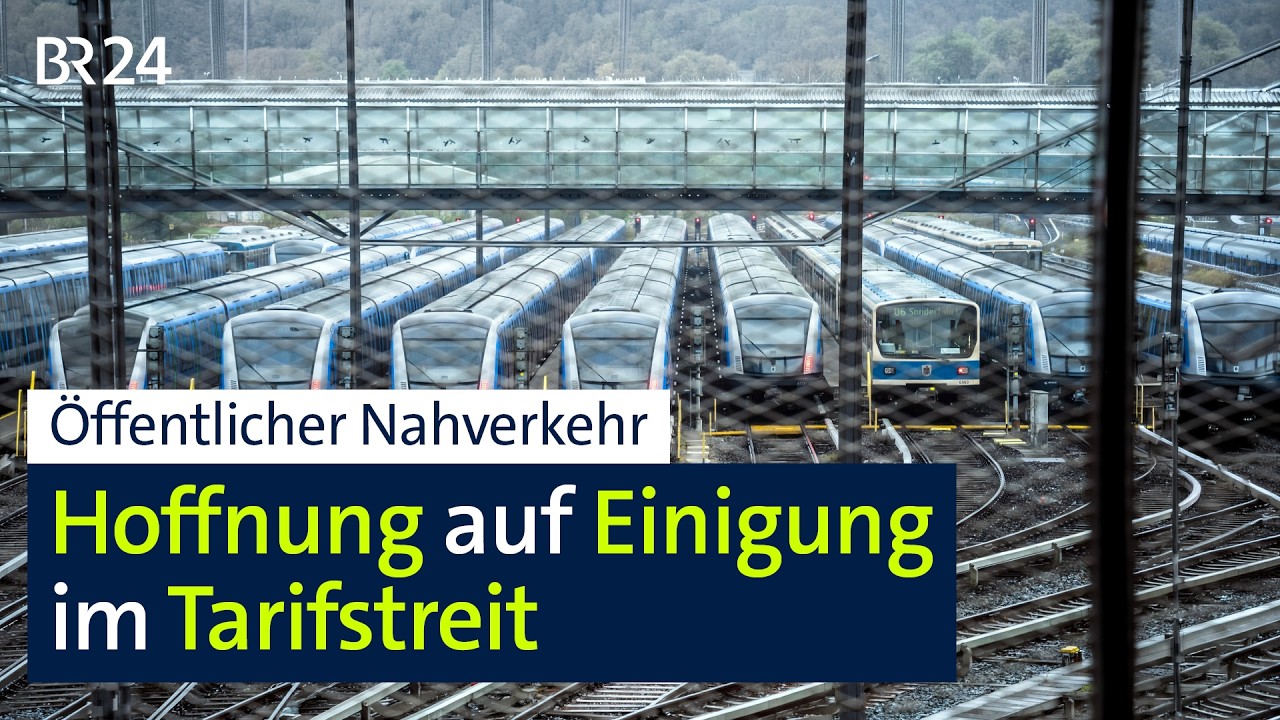 Tarifverhandlungen im ÖPNV Bayern – Verhandlungen laufen | BR24