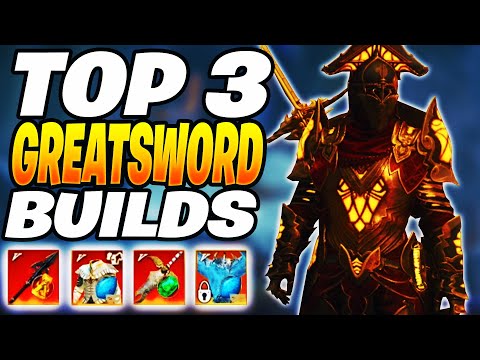 TOP 3 BEST GREATSWORD BUILDS IN SEASON 10! New World Greatsword Build