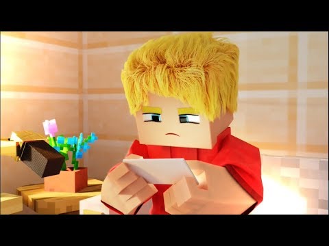 MINECRAFT ANIMATION: PLAYING ON MOBILE PHONE (POCKET EDITION)