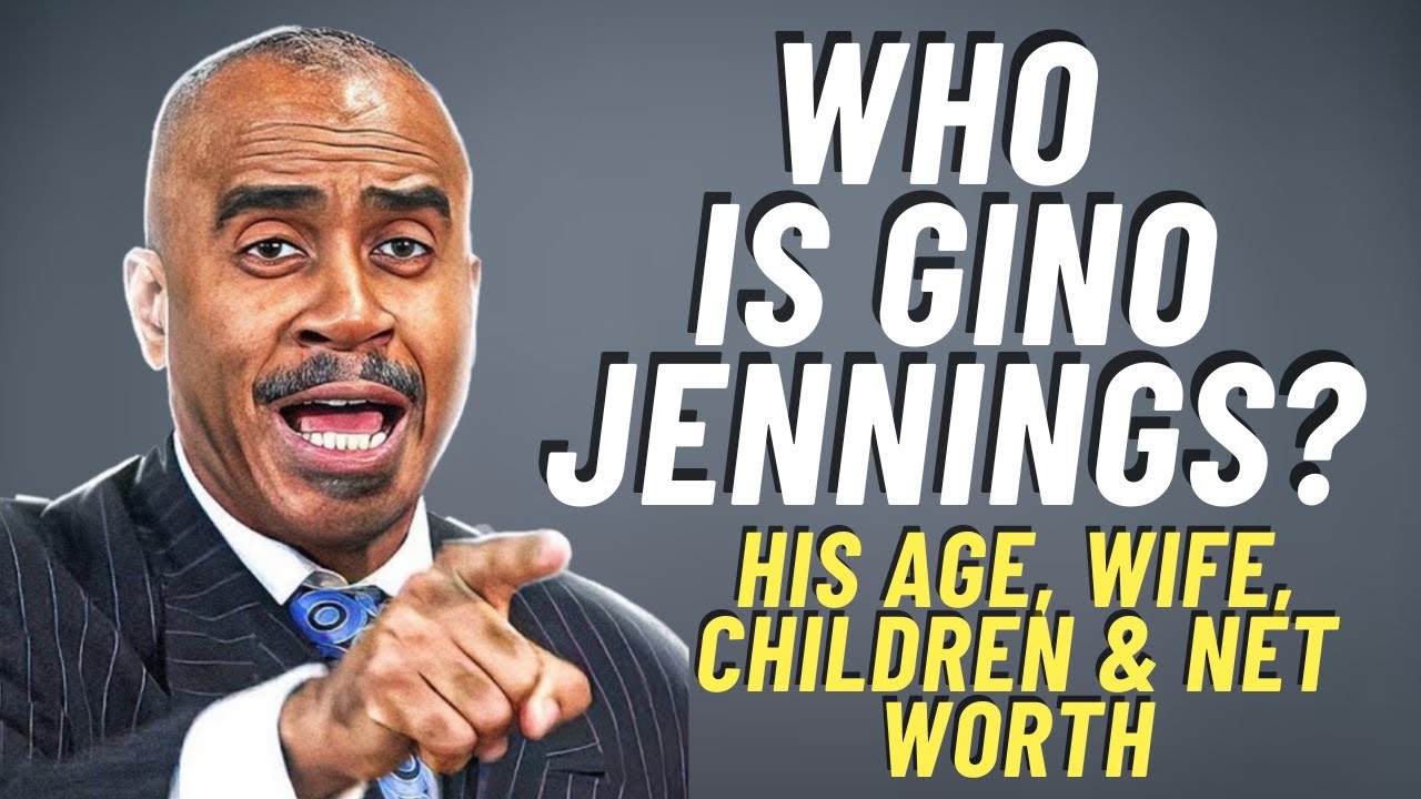 Who is Pastor Gino Jennings? His Age, Wife, Children and Networth