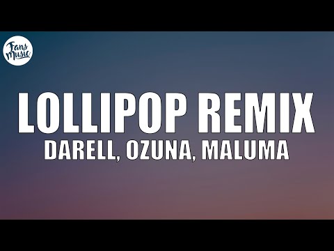 Darell, Ozuna, Maluma - Lollipop Remix (Letra/Lyrics)
