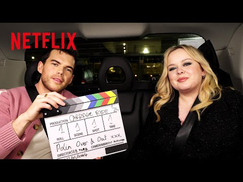 afbeelding Bridgerton's Nicola Coughlan and Luke Newton Take A Carriage Tour of London | Netflix
