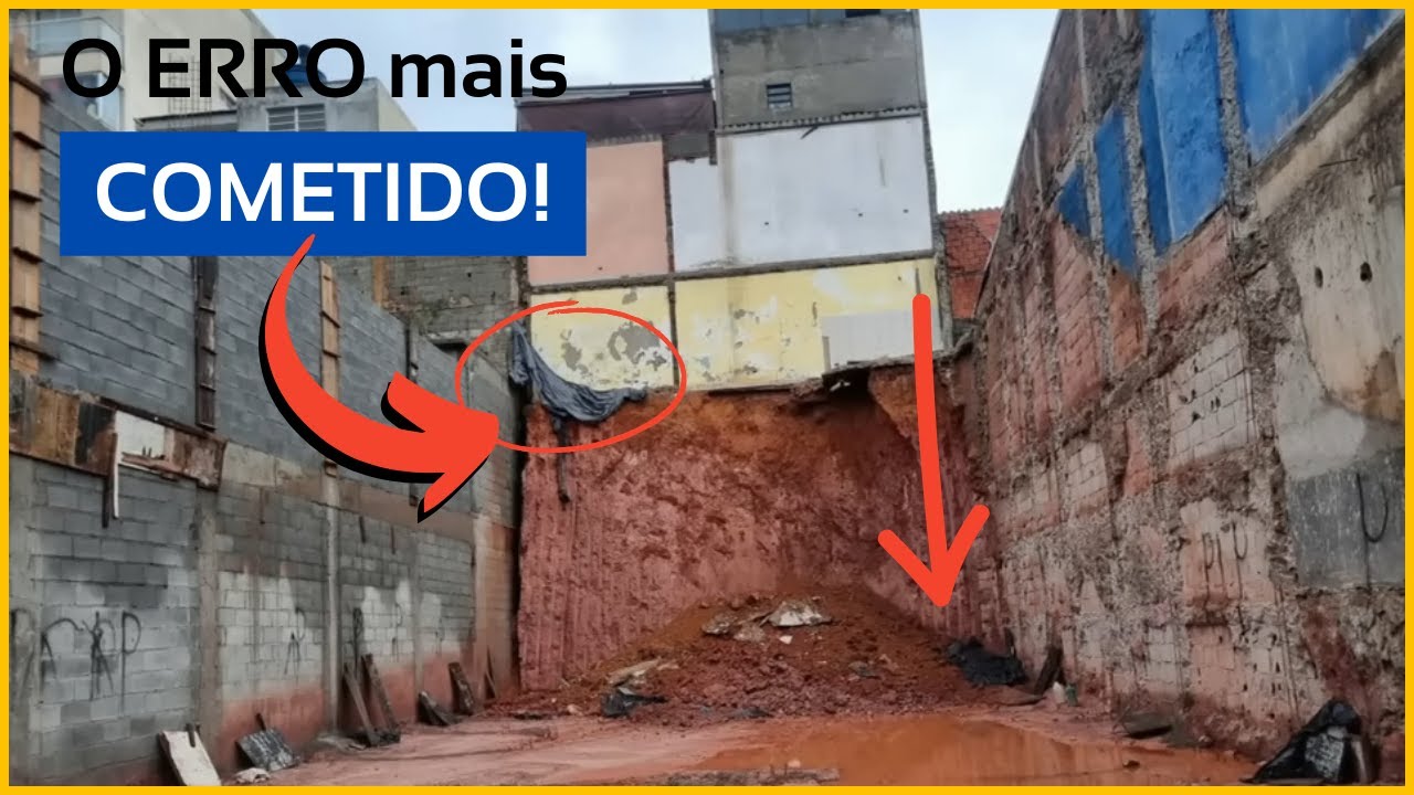 Desabamento em Taboão da Serra - Um dos erros mais comuns em obras!
