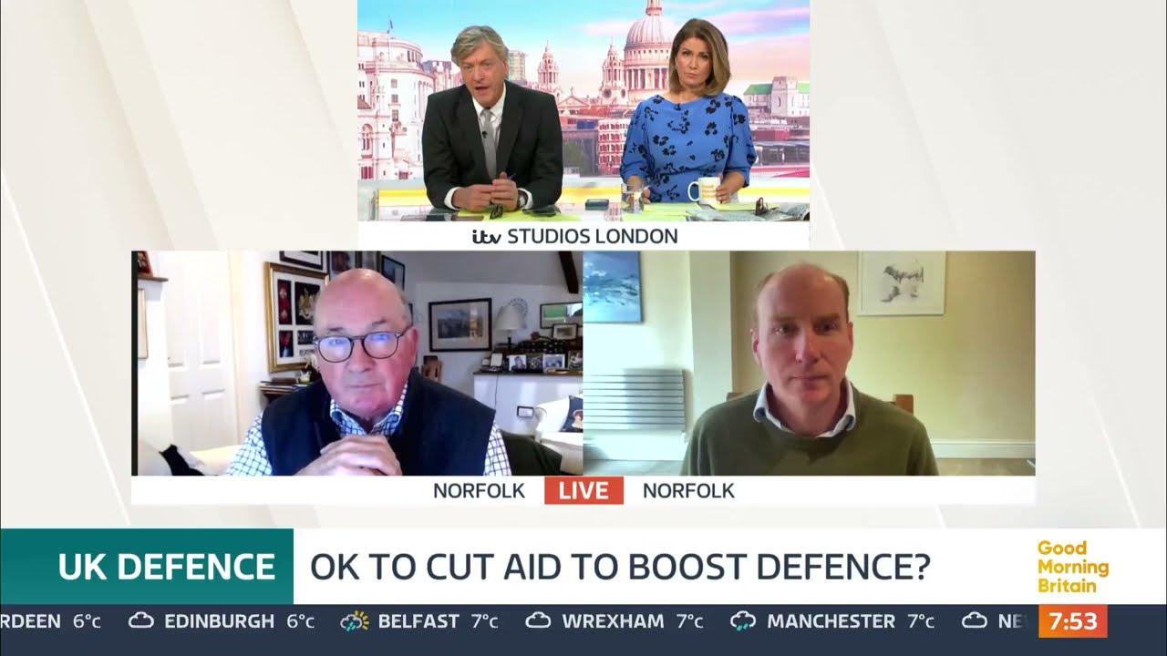 Good Morning Britain: Street Child's CEO Tom Dannatt on the UK Government’s Aid Budget Cuts