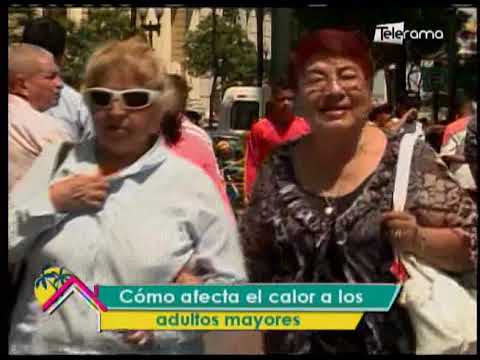 Cómo afecta el calor a los adultos mayores
