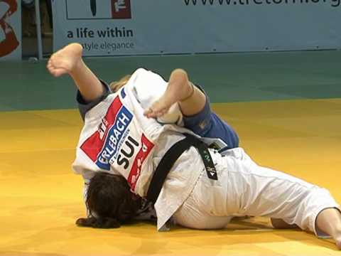 Tre Torri 2010: finale 3° posto -57 Kg. Nachida Zellouf (ALG) - Eva Erlebach (SUI)
