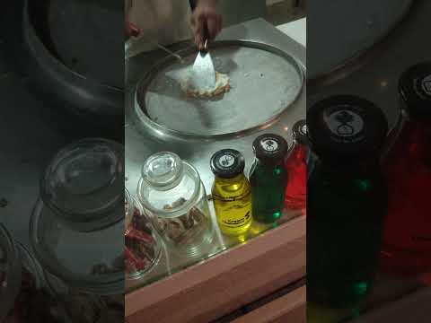 BANANA ICE CREAM ROLL | FRUIT SALAD | #Rajdhani street food