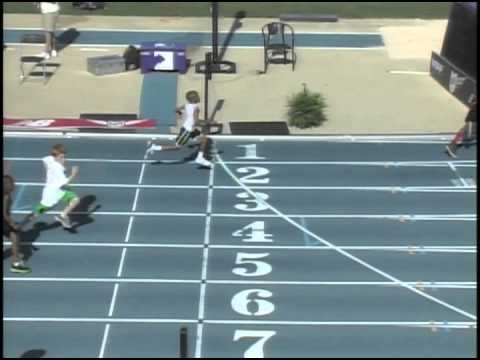 Boys 100m Elementary Heat 3 - New Balance Nationals Outdoor 2013
