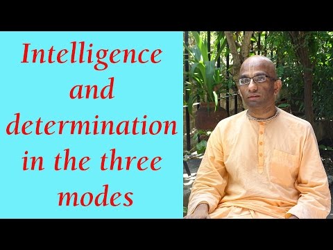 Bhakti Shastri (142) - Bhagavad Gita Chapter 18 Text 29 to 35