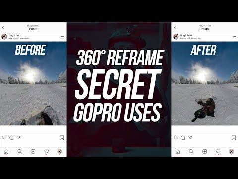 GoPro FX Reframe 2nd Camera SECRET: EPIC Moving, Skiing, Snowboarding Video for Instagram
