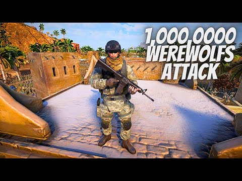 Sauron's Werewolves in Haunted desert VS Modern US Army l UEBS 2 Ultimate Epic Battle Simulator 2