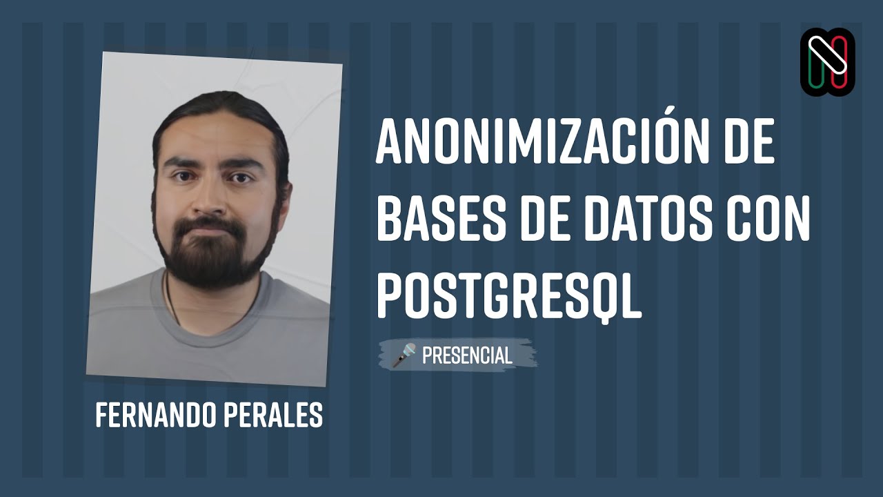Anonimización de bases de datos con PostgreSQL