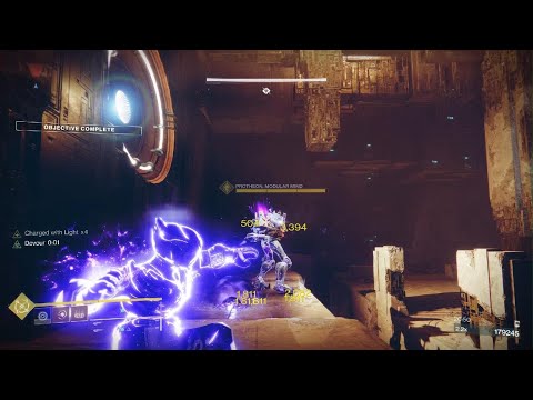 Solo Master Nightfall 1590 The Inverted Spire with Anarchy (Warlock) - DESTINY 2