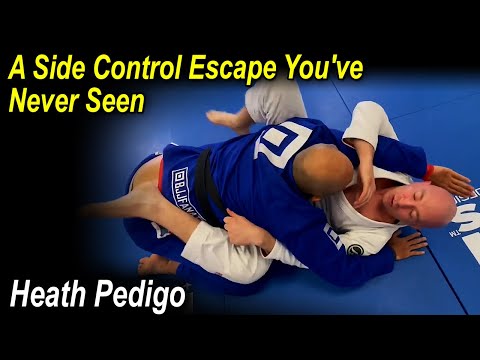 A Side Control Escape You've Never Seen And Any White Belt Can Do by Heath Pedigo