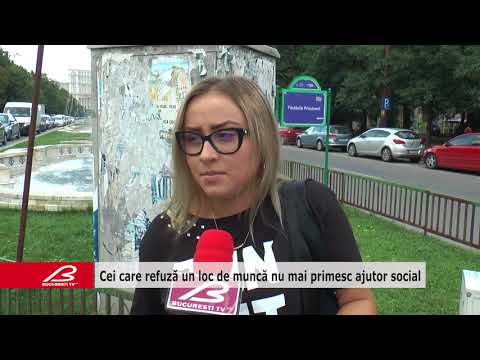Cei care refuza un loc de munca nu mai primesc ajutor social