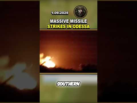 🔥 UKRAINE UNDER ATTACK: MASSIVE MISSILE STRIKES IN ODESSA #russia #ukraine #viral